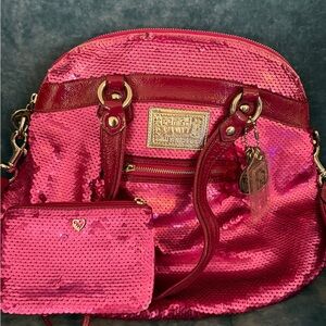 Coach Poppy Sequined Bag